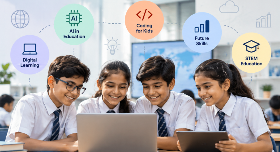 Technology in Education in India: What the Data Says About AI, Coding and Future Skills
